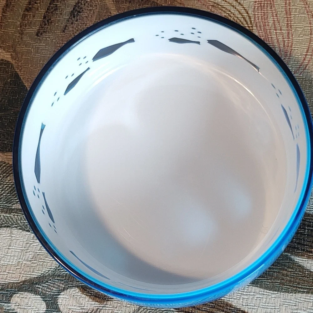 PETS: CAT FISH SEE-THRU WATER BOWEL